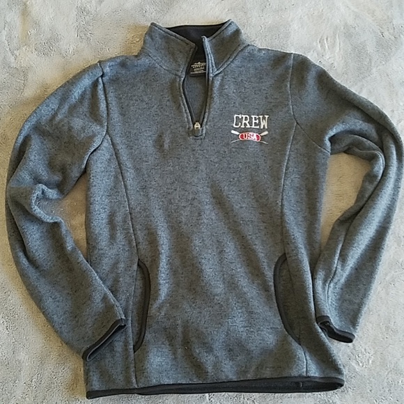 🔷️ 5/$25 Charles River Crew Quarter Zip Sweater Small - Picture 1 of 6